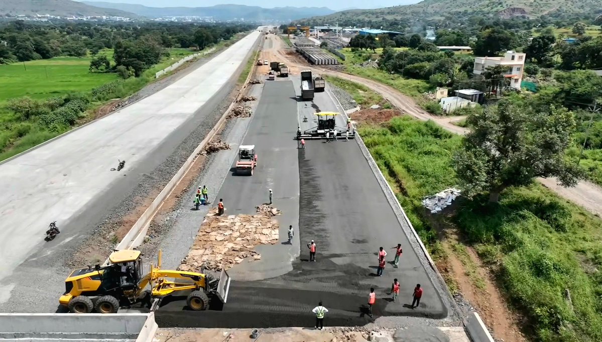 Sahilinfra2's tweet photo. Pune ring road 
A mega iconic project in the making, a much needed for Pune city.
Western side is the toughest section as it passes through western ghats so it has vaiducts,tunnels in abundance &amp; thankfully its progressing much faster than eastern side
📷Sumit kadam https://t.co/dTRMml4GgS
