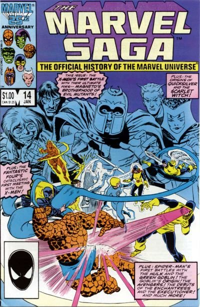 AustinGorton's tweet photo. 280 - Marvel Saga #14 - 10/7/1986
I would really like a nice hardcover collection of this series.
Cover by Keith Pollard. Interiors by various.
#XmenADay #XMen #XFactor40 #MarvelSaga #Cyclops #JeanGrey #Angel #Iceman #Beast #Quicksilver https://t.co/VCKgTE7wf1