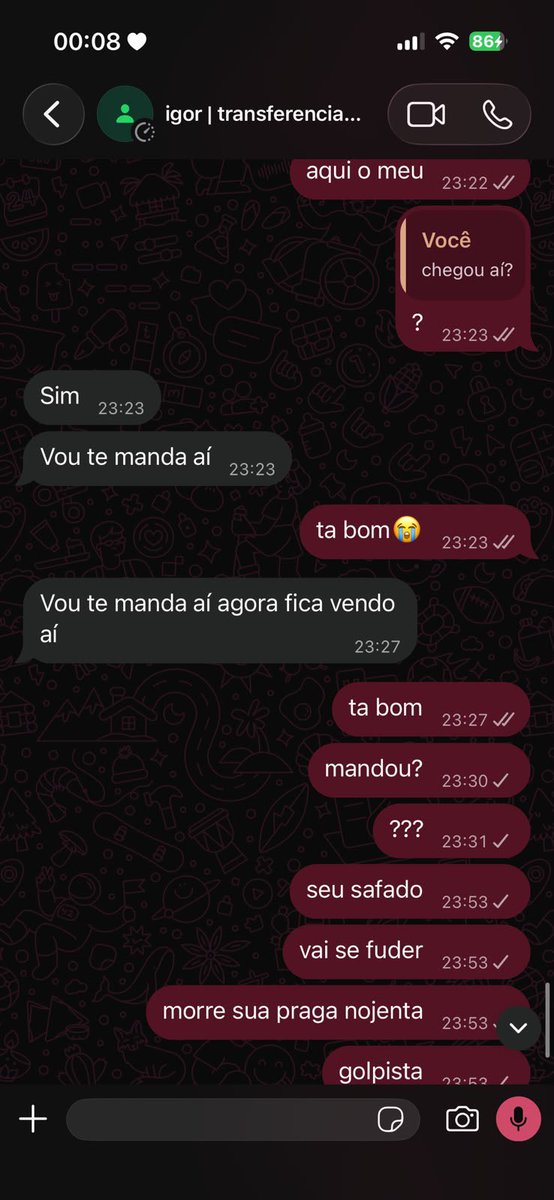 ParkEduardax's tweet photo. Gente minha amiga acabou de cair em um golpe 21965816092 me ajudem divulgando @fellmemarie @ikooft @myongukk https://t.co/5kmOF9Sh1y