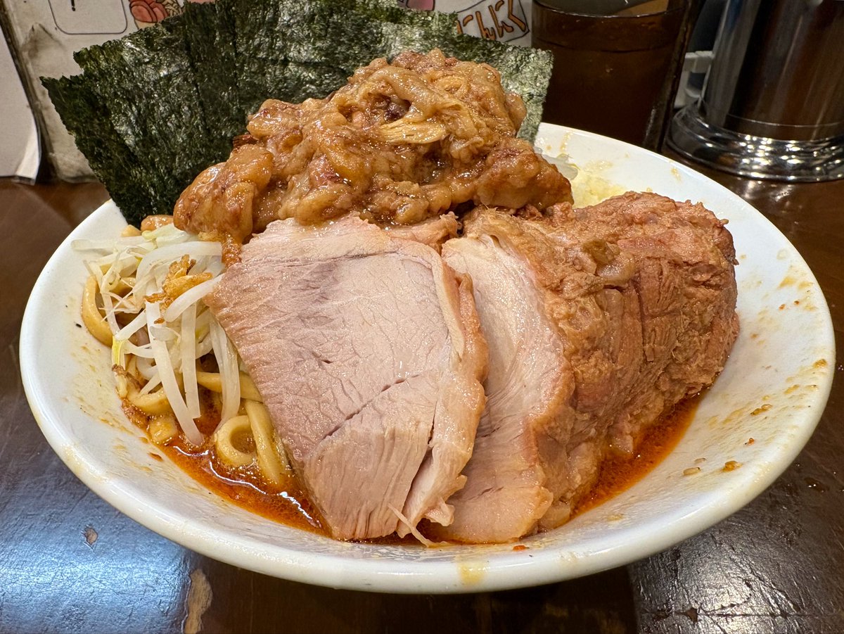 psukejiro_7626's tweet photo. 麺屋 歩夢
小つけ味汁なし ニンニク少なめアブラ/小つけ麺 ラー油抜き

🍇さんイチ推しをいただいた！最&amp;高！
#麺屋歩夢 #歩夢 #淵野辺グルメ #圧倒的感謝 #さいこうにうまいわ®︎ https://t.co/n1f58COO9F