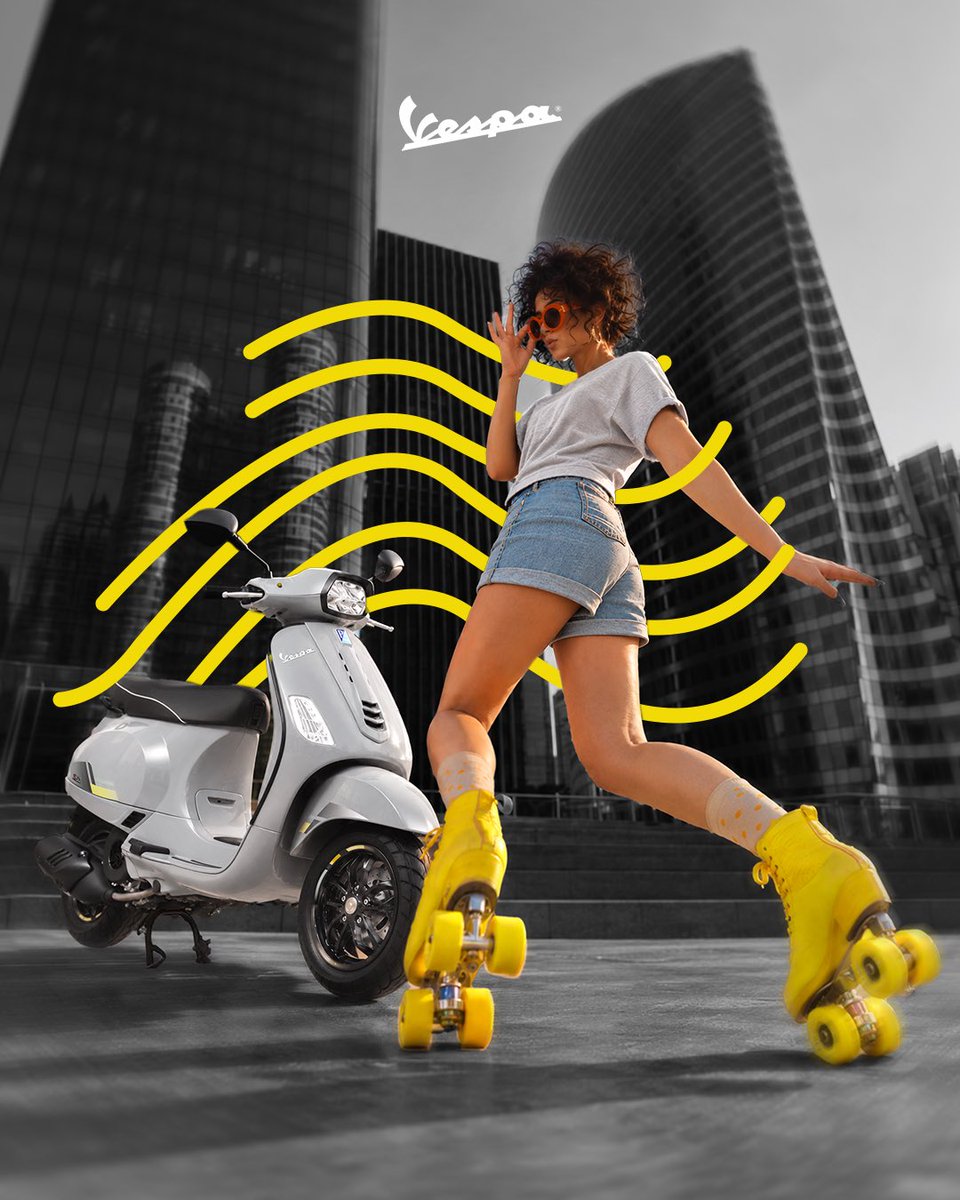 Vespa_IND's tweet photo. Udah siap belum jalan-jalan pakai the new Vespa S 150 i-get? 🔥

Discover more on our website! 

#Vespa #VespaS #VespaIndonesia #VespaGenV https://t.co/GRYYH7srtf