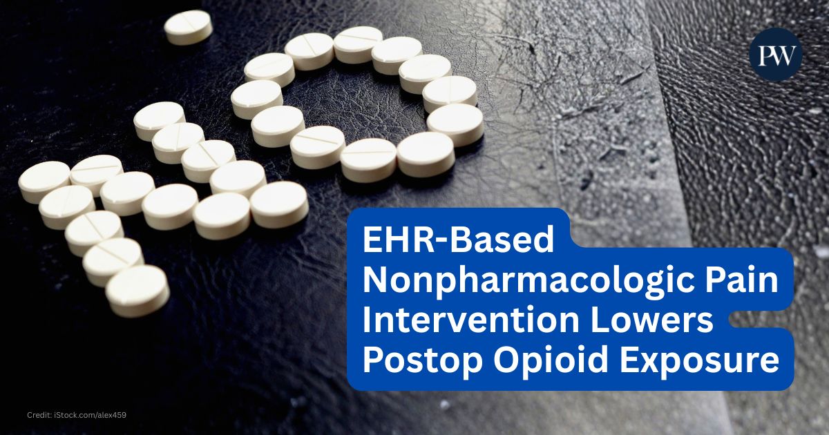 physicianswkly's tweet photo. 💊 Postop #PainManagement is overdue for a reset.

Dr. Cheville (@MayoClinic) et al showed how a scalable EHR‑embedded NPPC intervention cut 3-month postop #opioid exposure 10% vs usual care w/out worsening pain, function or safety outcomes
👉️https://t.co/6nVxbTPzMm #MedTwitter https://t.co/UuSaSdjMoD