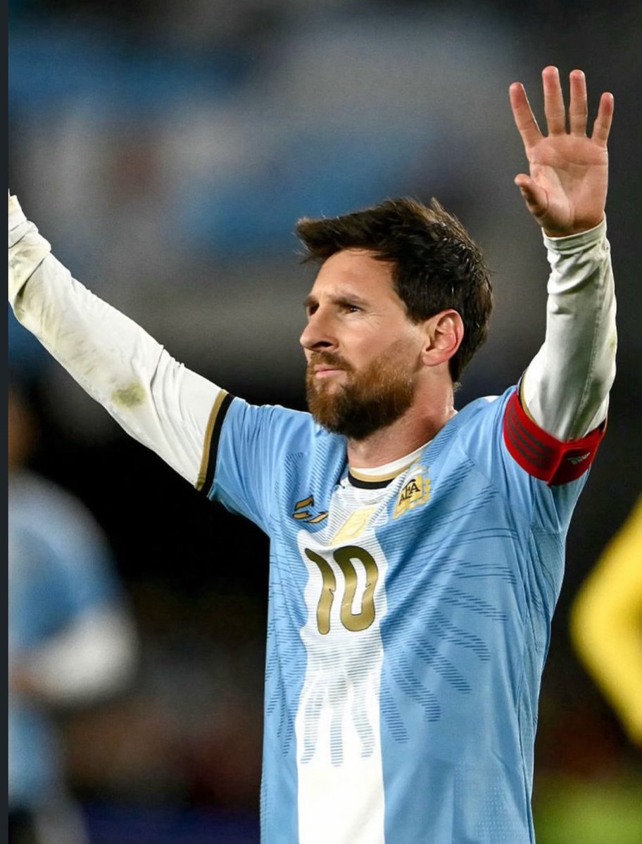 VictorChuksJr1's tweet photo. Lionel Andrés Messi Cuccittini 🇦🇷🐐 | Thank you 💙♥️

🇦🇷💔 THE END OF AN ERA.

Lionel Messi has officially retired from international football. 🐐

After 21 years, 208 appearances and 126 goals for Argentina, the greatest chapter of his international career has come to an emotional end.

His final game? A 3–0 victory over Benin.
⚽ 1 goal
🅰️ 2 assists
🏆 World Cup
🏆🏆 Copa América ×2
🏆 Finalissima

He gave Argentina everything — and left the national team as its all-time top scorer and most-capped player.

Gracias por todo, Leo. 🇦🇷🩵🤍

The No. 10 era is over. 🥹👑

#VictorChuks #LionelMessi #Messi #Argentina #Football