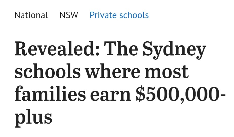 senatorpennyqld's tweet photo. What does the inequality crisis look like? This 👇

98% of public schools are underfunded – that’s 2.6 million kids without the resources they need for the education they deserve. Yet the richest private schools are charging massive fees while banking billions of public dollars. https://t.co/w0iS2eU7oz