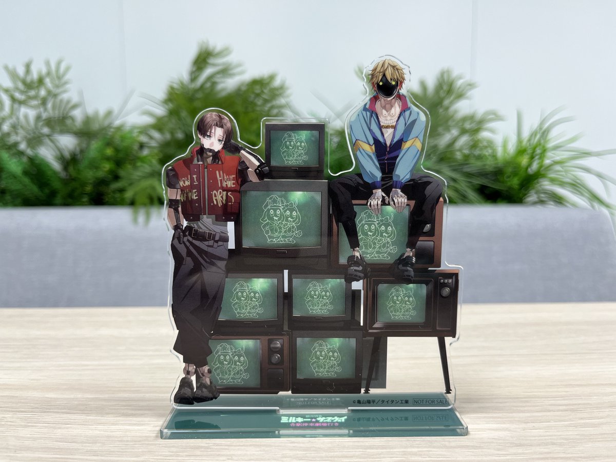 MGUJapan's tweet photo. 🚀＃ミルキーサブウェイ Blu-ray予約受付中🚀
 
アニメイトでの購入特典のサンプルが到着！

アニメイトで購入された方には、
カートとマックスの描き下ろしイラストを使用した、
アクリルスタンドが付属！

ご予約はこちらから✨
https://t.co/cLTptXLl7G　
※予約期間終了後のためなくなり次第終了となります。

#映画ミルキーサブウェイ #臨時増発 #各駅停車劇場行き　#ミルキーサブウェイ #MilkySubway #ミルキーバイウェイ #MilkyByway