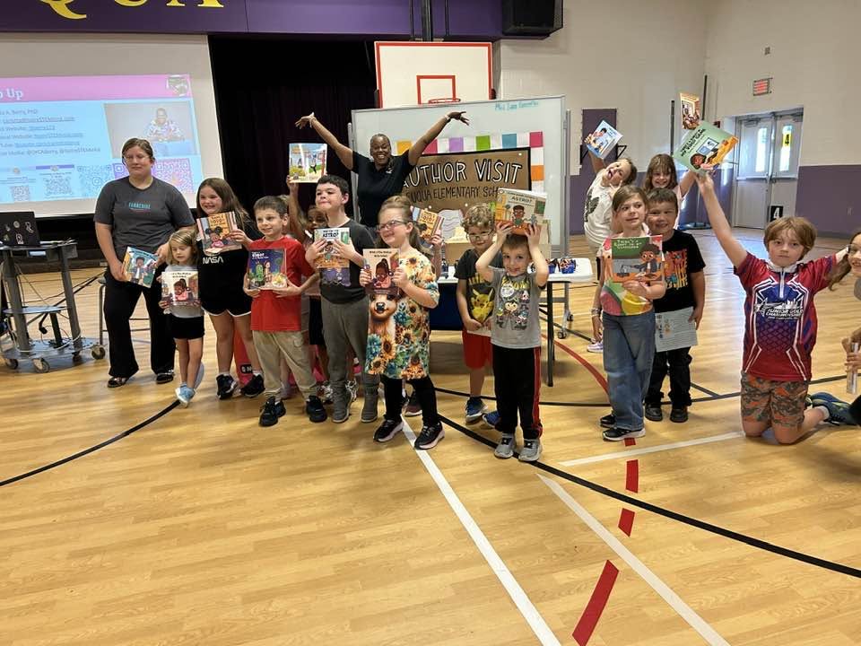 DrCABerry's tweet photo. #MySTEMIsForTheStreets Changing the Face of STEM One Robot AT A Time #KidLIt #ChildrensBooks #STEMKids #BookSky #BlackBookSky #TeacherSky #educatorSky #Robot #AI https://t.co/wSUKqHhuDG https://t.co/DPv0UPHCpY