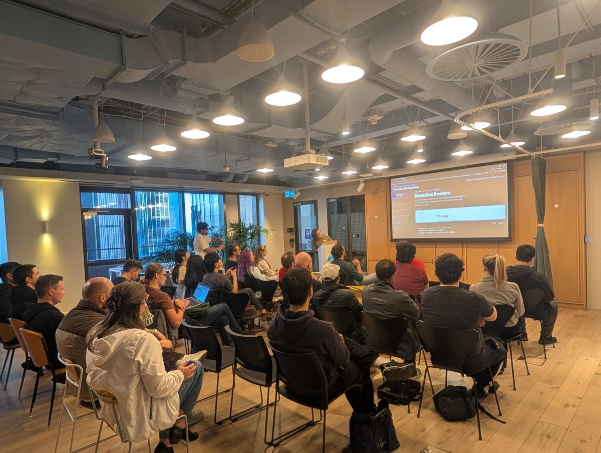 SolanaANZ's tweet photo. Great turnip for Melbourne CSS last night at @Atlassian 

See you all again next week.

Thanks again to @Atlassian for the venue and @1Milysec for the after drinks. https://t.co/MdeF0FQikS