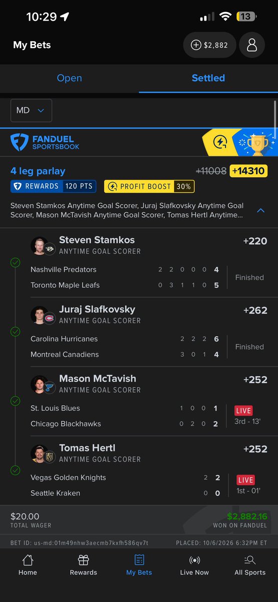 android_mas1's tweet photo. Ok I'm happy now Bannggg✅

Next Slip Posted Already Link In My Bio

✅ Steven Stamkos
✅ Juraj Slafkovsky
✅ Mason McTavish
✅ Tomas Hertl

#GamblingX #NFL #WCBB #NBA #CBB #prizepicks #PROPS #POTD #NHL #picks #CSGO #WNBA #Summerleague https://t.co/KVDeJG7w6w