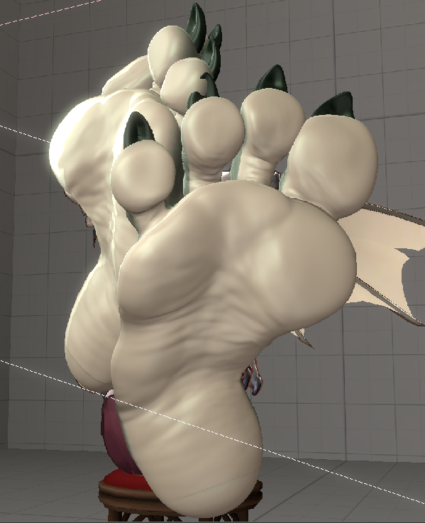 Jade4Ink's tweet photo. Went to her session, to take some size measurements, tho they're massive cuz of the FOV of the original render hah

Hope to do another pose soon https://t.co/gWp94pNPcM