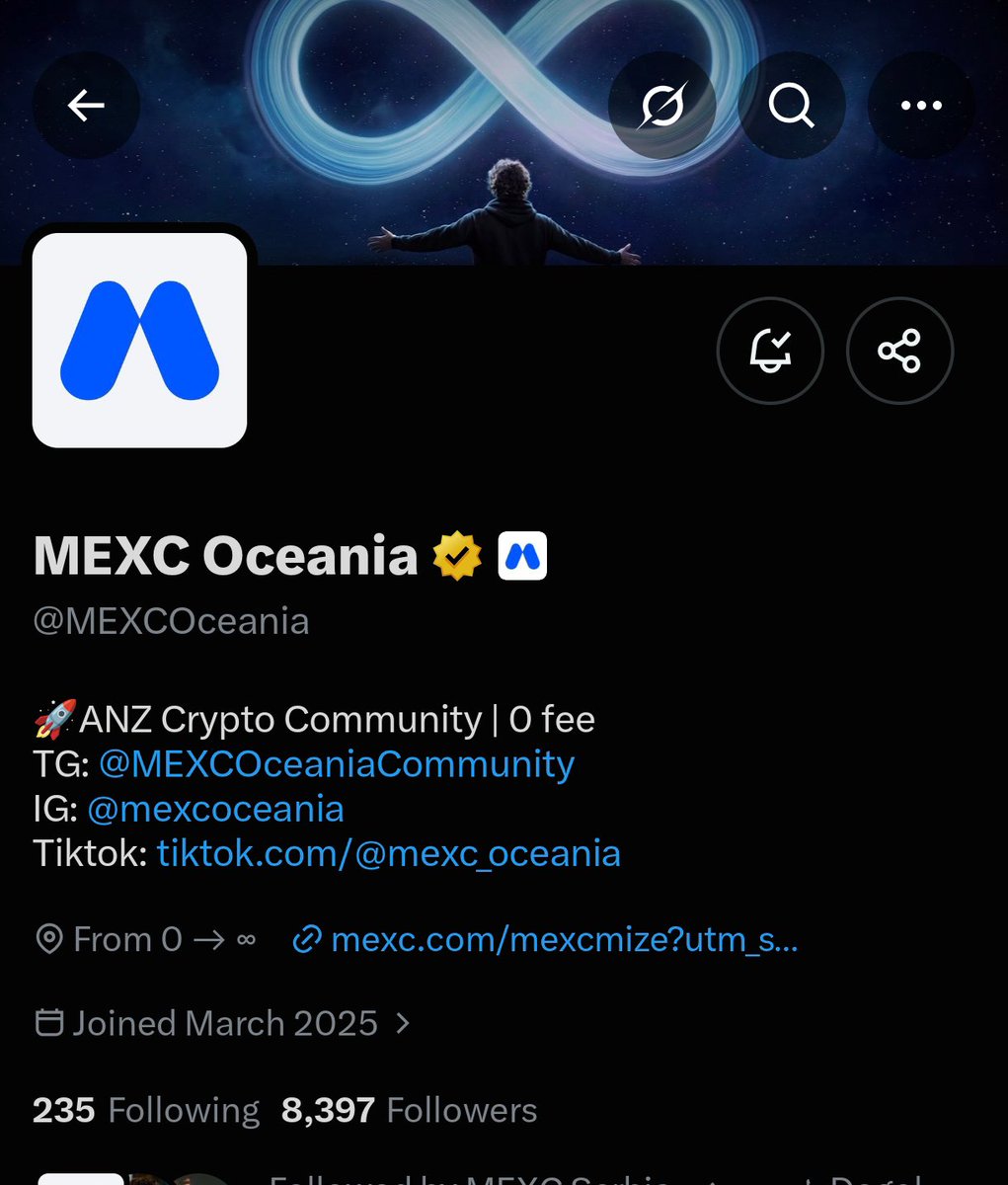 BaAzizi82's tweet photo. @MEXCOceania The future visionary 🫡 .

@HUBERTHUBE42854

UID : 51606665 https://t.co/djlJBKaLdF