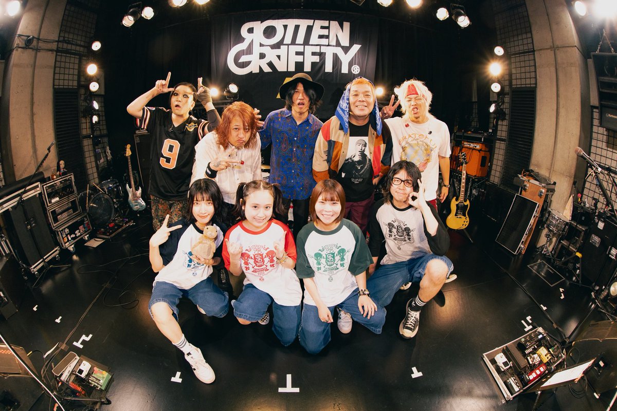 YAGI_MICHAEL's tweet photo. 10/6   ROTTENGRAFFTY

響都超特急TOUR2026
KYOTO MUSE
Ｗ/ サバシスター

いつ来ても懐かしくもあり特別な場所KYOTO MUSE。
まだまだこれからもよろしくお願いします。
ありがとうございました😊

photo @kawado_photo https://t.co/qVDEyk4mQ5