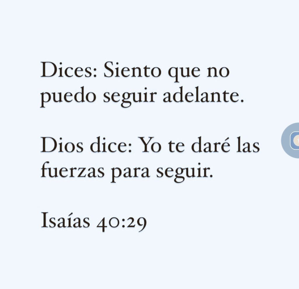 Bibliaenlinea's tweet photo. Dios te dará las fuerzas para seguir✨ https://t.co/s0spHbzSIn