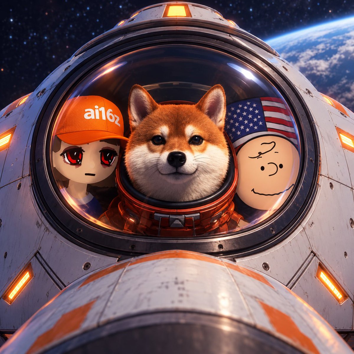 _SpaceInu's tweet photo. @baoskee @pmarca Got some spaceship if you need 
$SI https://t.co/BJnBRvCsYd