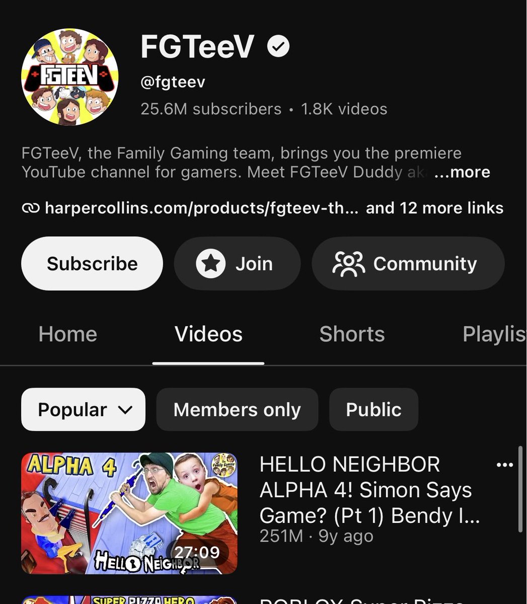 OfficialRSG_YT's tweet photo. FGTEEV HAS DELETED THE GRANNYS HOUSE MUSIC VIDEO. I DONT KNOW WHAT THIS COULD POSSIBLY MEAN. https://t.co/Qve5m3Jjxc