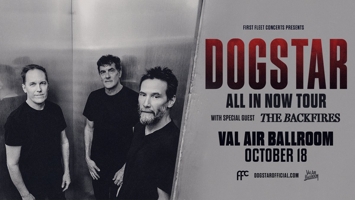 ValAirBallroom's tweet photo. TONIGHT ⭐
Dogstar
Featuring @thebackfires
Doors 6:00 PM | Show 7:30 PM | All Ages
🎫 https://t.co/6ysySjp0vu

🥂 Make your first stop of the night downstairs at Tom Archer's Poor Man's Country Club for a drink, dinner, or both! https://t.co/lOtOkZ06hR