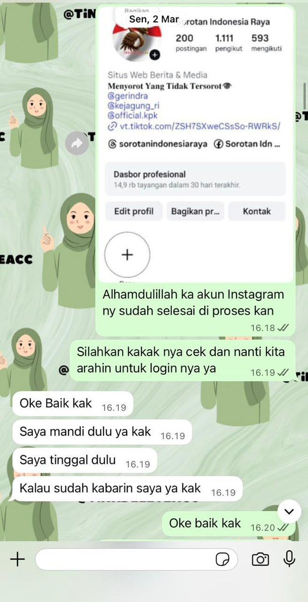 AnthonyLagnon's tweet photo. OPEN JASA PEMULIHAN AKUN,BALIKIN AKUN &amp; HAPUS AKUN TRUSTED ✴️

💜JASA LACAK LOKASI 
💜SADAP WA
💜LACAK HP HILANG BY NO HP /IMEI
💜JASA PULIHKAN AKUN WHATSAPP YANG KEBLOKIR

EMAIL,IG,WA,TWITER/X, FB,TIKTOK

Order whatsapp ⤵️ 
https://t.co/5DCbvQJPY4

#zonauang https://t.co/6PGIi6ywI1