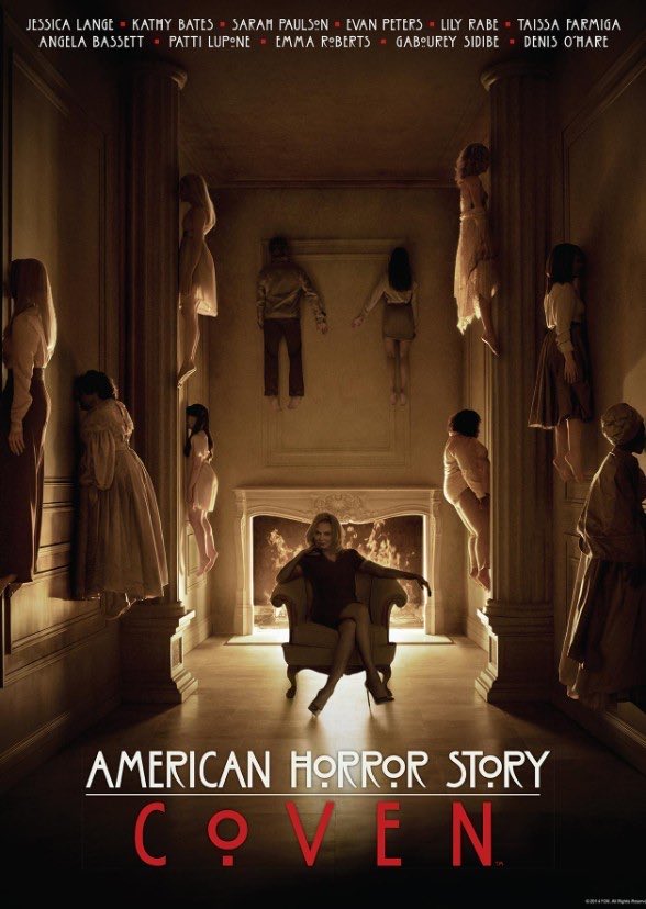 AHS_Source's tweet photo. ‘American Horror Story: Coven’ the iconic 3rd season premiered 13 years ago today on October 9th, 2013. The season was a massive success and a cultural phenomenon, with the characters returning 13 years later in #AHS13 https://t.co/eBJGgjPxxb