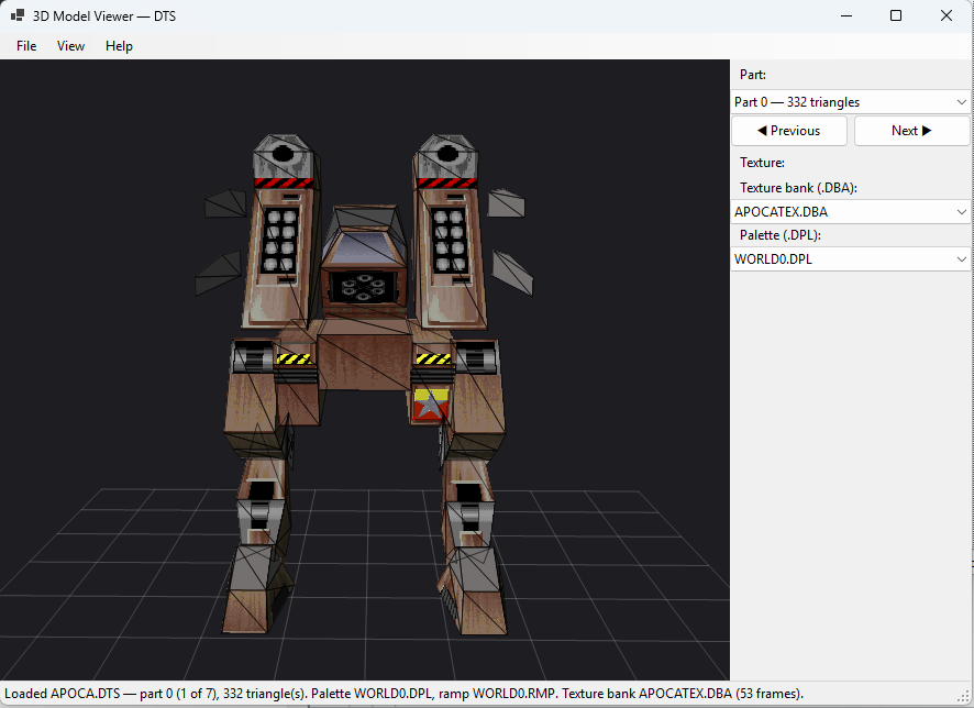 PrincessRurix2's tweet photo. Herculan, a decomp project for Earthsiege 2. 
Hop in and scratch some tin-cans!
https://t.co/5QCKM3S33B https://t.co/hnig0fyc3U