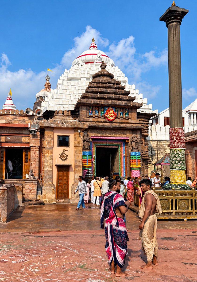 SJD_Puri's tweet photo. ଜୟ ଶ୍ରୀଜଗନ୍ନାଥ 🙏🚩
ଆଜିର ଶ୍ରୀମନ୍ଦିର ଦିବ୍ୟ ଦର୍ଶନ । ତାରିଖ:07-10-2026
#jaijagannath #prayer #spirituality #god #faith
#spiritul #Puri #Odisha #india #ShreeJagannathaDhaam #SJD https://t.co/TSnYQFFE4s