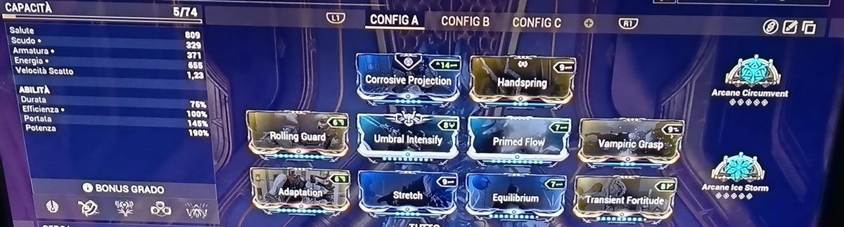 Kaiju71eighty's tweet photo. #Warframe #PlayWarframe #WarframeBuilds #SteelPath #IcebladeOfNarin

My Xaku build for steel path https://t.co/gtL3o3iQye