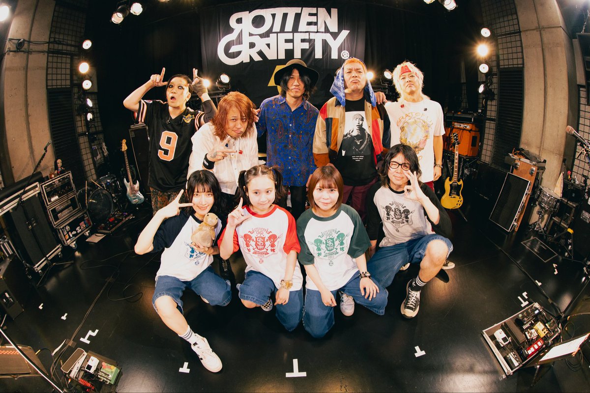 ROTTEN_KYOTO's tweet photo. 10/6 "響都超特急TOUR2026"
KYOTO MUSE
w/サバシスター @saba_sister 

Photo by @kawado_photo 

 #ロットン  #rottengraffty https://t.co/tkPU9C2kbE