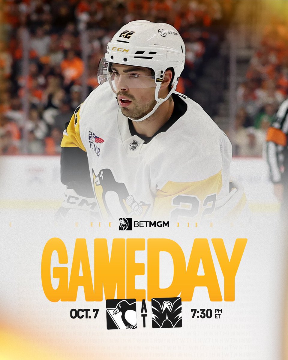 penguins's tweet photo. It's game day in DC 🏒
Preview: https://t.co/hU2wxI8C5e https://t.co/Vrg6DduxtT