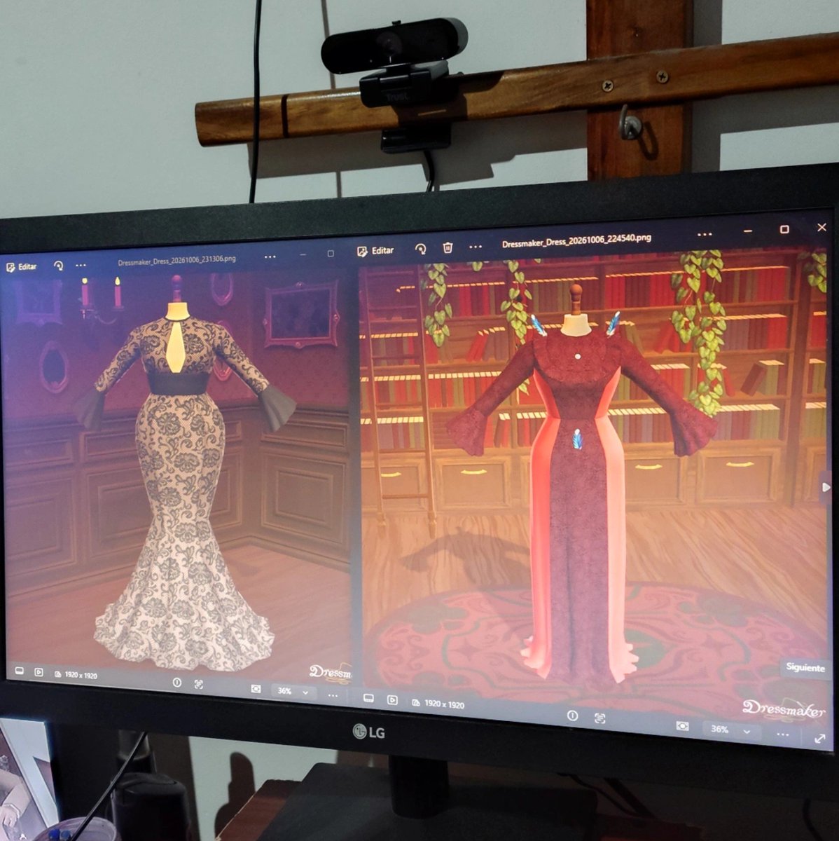 lobosimmer's tweet photo. Hoy empecé a jugar Dressmaker y solo voy a decir que me está encantando 🌟 juegos cozy que sí 🙂‍↕️ https://t.co/u3GgD3JakE