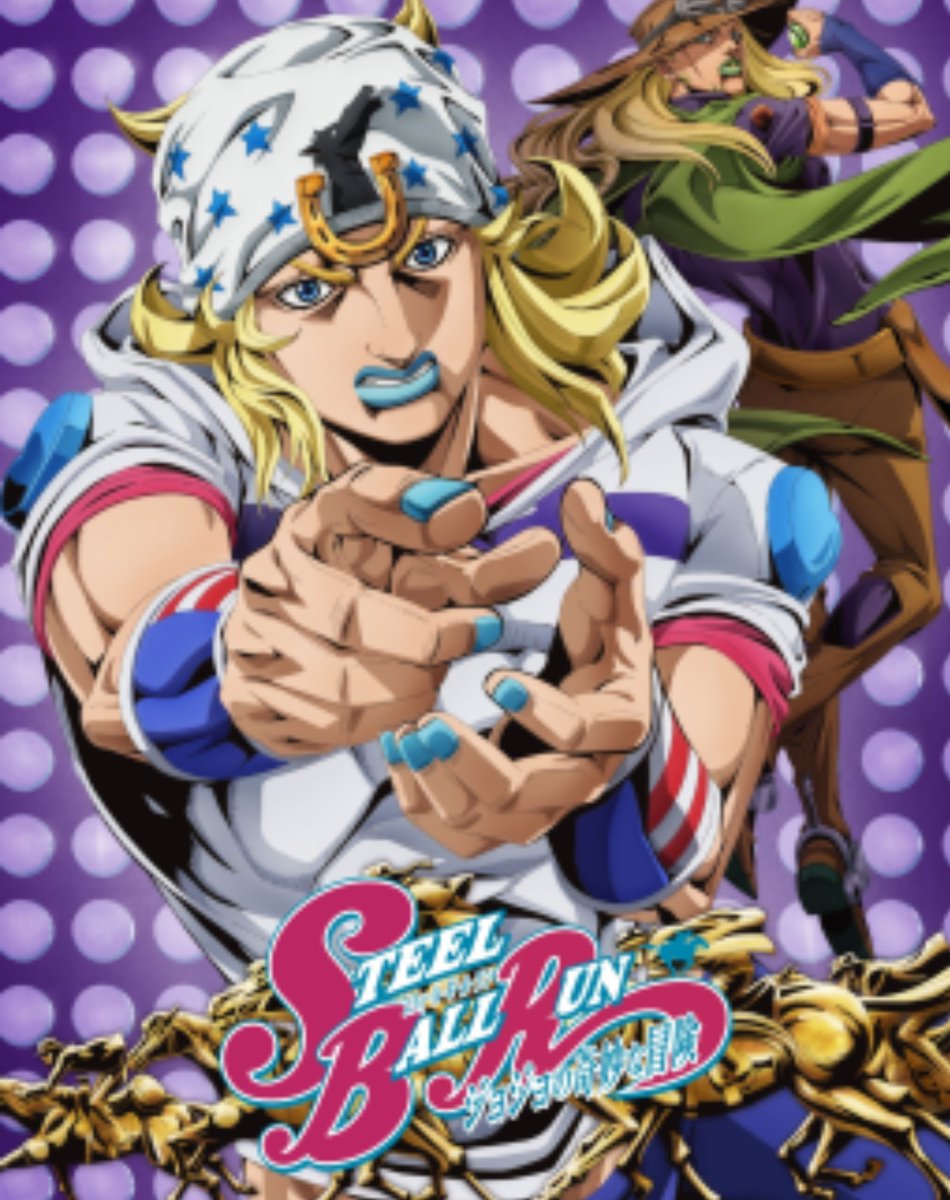 eldiegopu's tweet photo. [NOTICIAS] Tras el mal recibimiento de la canción de cierre de la nueva temporada de Jojo's Bizarre Adventure "Steel Ball Run", David Productions anuncia que desde el Capítulo 4, el ending ha sido reemplazado por la canción "Postparto" de la banda chilena Hesse Kassel. https://t.co/9WbbjAfHDg