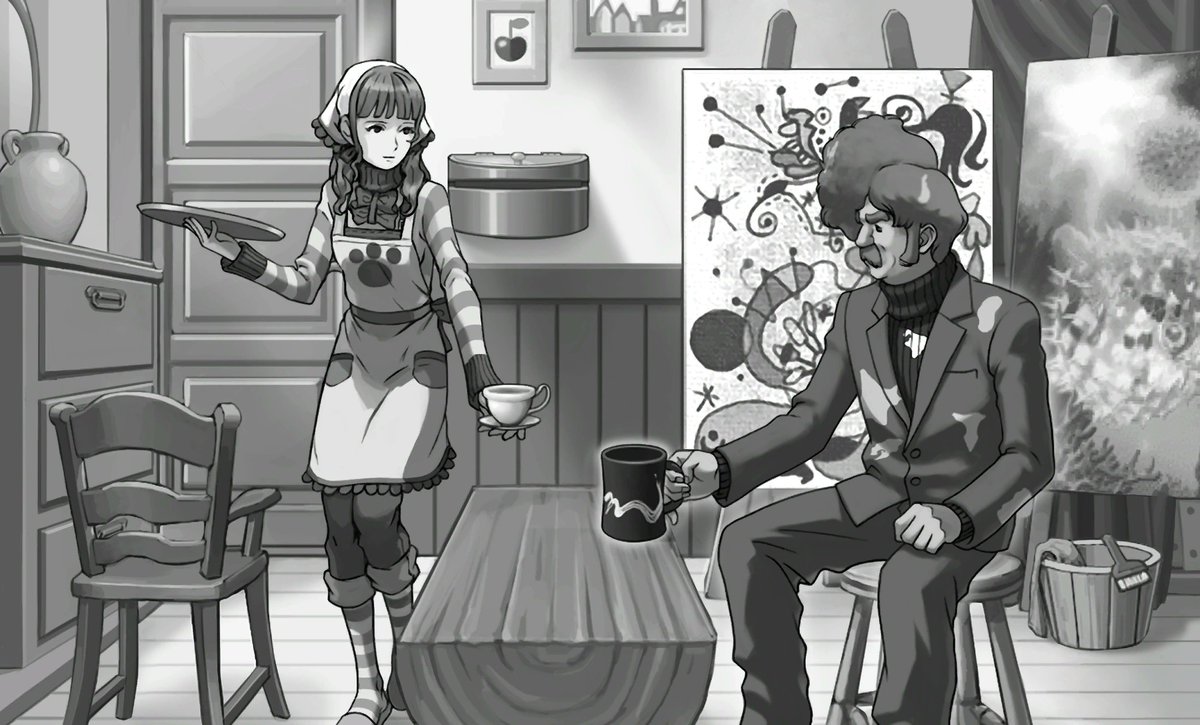 CourtRecords_'s tweet photo. Artist Drew Misham has died. His daughter, Vera Misham, has been arrested on suspicion of murder. The incident occurred after Vera served coffee to both her father and a journalist who was there to interview Misham. Traces of poison were found on his coffee mug. https://t.co/LhllPN8zR7