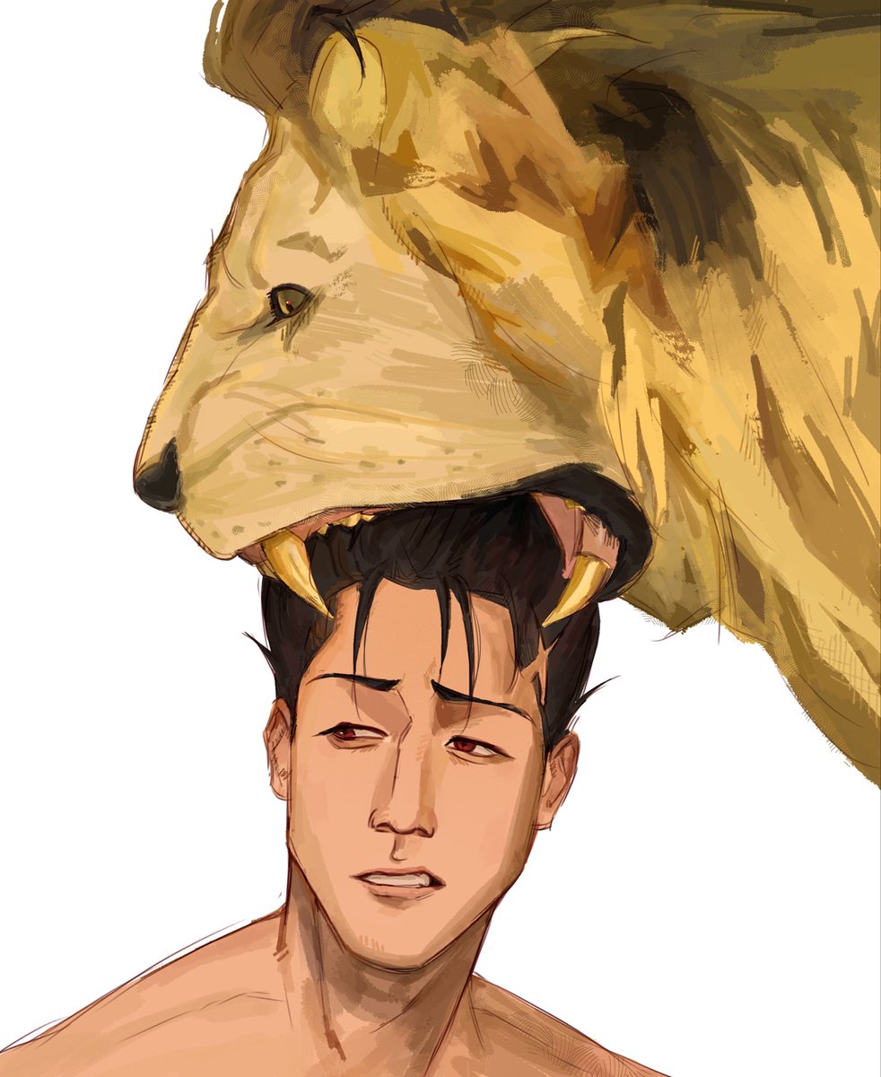 meowokoke's tweet photo. #bllktober2026 day 5: king with barou! https://t.co/ouKIaPL7Pg