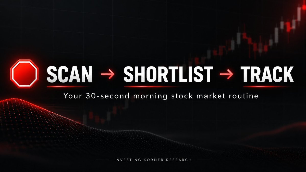 cdbasebll01's tweet photo. 🛑 SCAN → SHORTLIST → TRACK

A simple process you can repeat every single morning.

Read till END and Dont forget to BOOKMARK this. https://t.co/OPPudPF6Gc