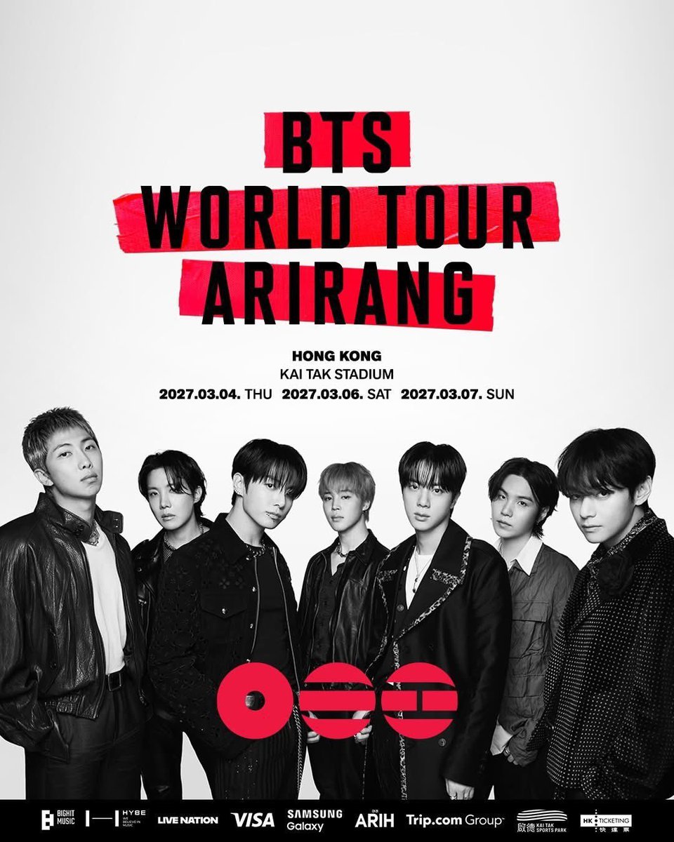 nikkan_chike's tweet photo. BTS WORLD TOUR IN HONG KONG 👑🇭🇰
🗓️ 【SCHEDULE】
 * 2027年3月4日 (木)
 * 2027年3月6日 (土)
 * 2027年3月7日 (日)
📍 【VENUE】
 * Kai Tak Stadium (香港)
💎 【TICKETING OPTIONS & SEATING】
 * VIP席 / 指定席
ご希望の条件については、今すぐDMにてご連絡ください
（※万が一DMの返信がない場合は、こちらの投稿のコメント欄に [DM] と残してください）
#BTS #방탄소년단 #バンタン #BTSComeback2026 #BTSTour2026 #BTSARMY #홍콩콘서트티켓대행 #댈티 #대리티켓팅 #티켓대행 #香港コンサートチケット代行 #チケッティング代行 #チケッティング #チケット代行 #香港代行 #ARMY #ticketing #BTS_ARİRANG_HongKong #BTS_ARİRANG #海外コン代行 #代理チケッティング #チケジャム #神席 #良席 #양도 #대리티켓팅 #티켓대행 #WTS #WTE