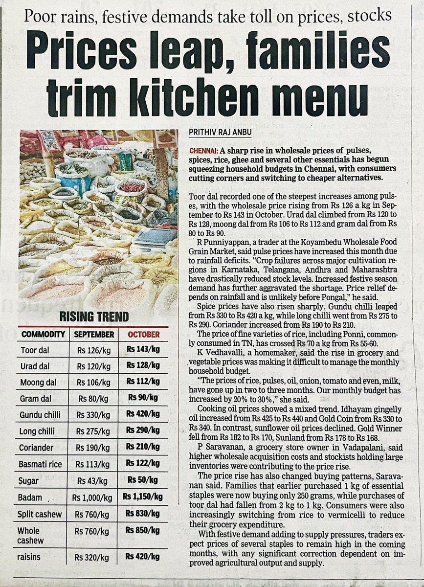 Alisher09201's tweet photo. Food Inflation Just Started..
#inflation #food #groceries #Kitchen https://t.co/mJzgyU2w9P