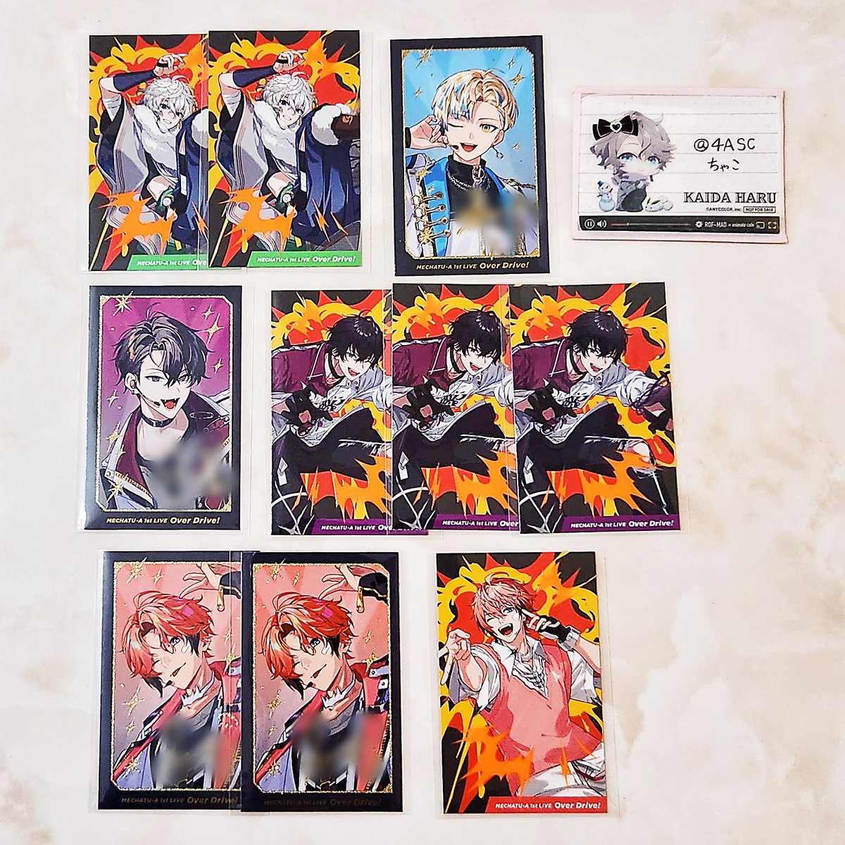 4ASC's tweet photo. 【交換】にじさんじ MECHATU-A
めちゃつえー 1st LIVE Over Drive!
ランダム カード チェキ Oriens Dytica

譲︰画像①

求︰画像②

・郵送交換 or 姫路手渡し
お気軽にお声掛け下さい🙂‍↕️ https://t.co/R7v0mNWenX