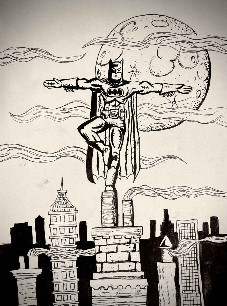 JohnJohnJohnIII's tweet photo. Inktober2026 Day 6
#inktober26 #batober #batman #DCcomics https://t.co/TBo2YicOr5