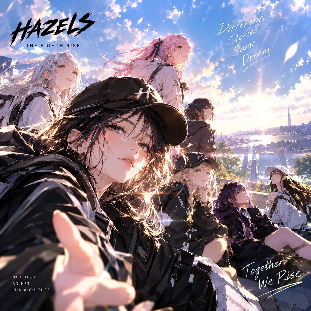 ashrai78's tweet photo. Hazels Creators 다섯번째 이야기
@0xhazels 

Hazels를 처음 접하면 가장 먼저 보이는 것은 NFT다.

5,555개의 고정된 공급량, 오리지널 캐릭터, The Eighth Rise라는 세계관, 그리고 WL과 민팅이라는 익숙한 웹3의 구조.

하지만 조금 더 깊게 들여다보면 Hazels가 이야기하는 핵심은 NFT 자체가 아니라는 생각이 든다.

Hazels의 출발점은 여덟 명의 소녀가 서로에게 배우는 이야기다.

아무도 가르쳐주지 않았다면 우리가 서로 가르치면 되지 않을까.

이 질문에서 시작된 것이 Hazels다.

그래서 The Eighth Rise의 이야기를 단순한 배경 설정으로만 보면 중요한 부분을 놓치게 된다.

이 세계관에서 지식은 한 사람이 독점하는 것이 아니라 다음 사람에게 전달된다.

누군가 돈을 배우면 다른 사람에게 알려주고, 누군가 코드를 배우면 또 다른 사람에게 길을 열어준다.

성공의 기준 역시 혼자 얼마나 높이 올라갔느냐가 아니라 얼마나 많은 사람이 함께 올라갔느냐에 있다.

이 관점에서 보면 Hazels의 NFT도 조금 다르게 보인다.

NFT는 단순한 이미지의 소유권이 아니라 Hazels라는 세계에 들어가는 하나의 ‘소유와 접근의 층’이다.

고정된 5,555개의 공급량 역시 단순한 희소성 마케팅으로만 볼 것이 아니라, 하나의 문화적 정체성을 유지하기 위한 제한된 구성으로 이해할 수 있다. 현재 공개된 구조상 5,555개를 초과하는 추가 발행은 허용되지 않는다.

그리고 여기서 중요한 개념이 하나 더 등장한다.

Hazels는 스스로를 단순한 Collection이 아니라 Culture라고 정의한다.

Story는 세계관을 만들고,

Hall은 실제 활동과 캠페인이 이루어지는 공간이 되고,

Circle은 그 안에서 활동하는 사람들이 연결되는 구조다.

즉 이야기가 있고, 활동할 공간이 있고, 그 안에서 함께 움직이는 사람들이 있는 것이다.

나는 이 구조가 Hazels를 바라볼 때 가장 중요하다고 생각한다.

NFT만 놓고 보면 수많은 프로젝트와 비교할 수 있다.

하지만 ‘사람이 왜 이 세계에 들어오고, 무엇을 하며, 무엇을 남길 것인가’라는 질문으로 바꾸면 이야기가 달라진다.

특히 지금 우리가 참여하고 있는 Contribution 역시 단순한 홍보 활동으로만 볼 필요가 없다.

내가 발견한 것을 이야기하고, 다른 사람의 관점을 듣고, 다시 새로운 콘텐츠를 만드는 과정 자체가 Hazels가 말하는 ‘배운 것을 다음 사람에게 전달하는 것’과 연결될 수 있기 때문이다.

그래서 나는 이번 활동을 단순히 포인트나 WL을 얻기 위한 경쟁으로만 생각하지 않으려고 한다.

물론 보상과 접근권은 중요하다.

하지만 그것만 남는다면 캠페인이 끝나는 순간 관심도 함께 끝날 가능성이 높다.

반대로 하나의 IP에 대한 이해가 쌓이고, 그 과정에서 사람들이 서로 연결된다면 캠페인이 끝난 뒤에도 남는 것이 생긴다.

결국 Hazels가 증명해야 할 것은 하나라고 본다.

NFT를 얼마나 많이 팔 수 있느냐가 아니라,

NFT를 중심으로 얼마나 오래 지속될 수 있는 문화를 만들어낼 수 있느냐.

이것이 성공한다면 5,555개의 NFT는 결과물이 아니라 시작점이 된다.

그리고 The Eighth Rise라는 제목도 그때 더 선명해진다.

일곱 번 넘어지고도 다시 일어나는 것.

혼자가 아니라 함께 일어나는 것.

Hazels가 말하는 진짜 의미는 어쩌면 바로 여기에 있는 것 같다.

NFT는 문일 수 있다.

하지만 그 문을 열고 무엇을 만들어갈지는 결국 그 안에 들어온 사람들이 결정한다.

The eighth rise는 아직 끝난 이야기가 아니다.

어쩌면 지금부터가 진짜 시작이다.