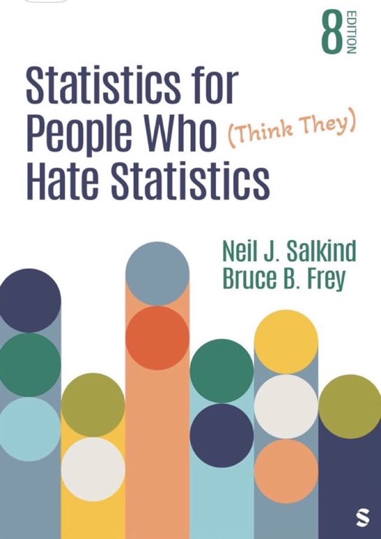 KirkDBorne's tweet photo. Statistics for People Who (Think They) Hate Statistics: https://t.co/TirnvMY3V4 [8th Edition]

BONUS: A Study Guide for the book is also available here: https://t.co/BUv7iydtLN https://t.co/pmO1z0pQh0