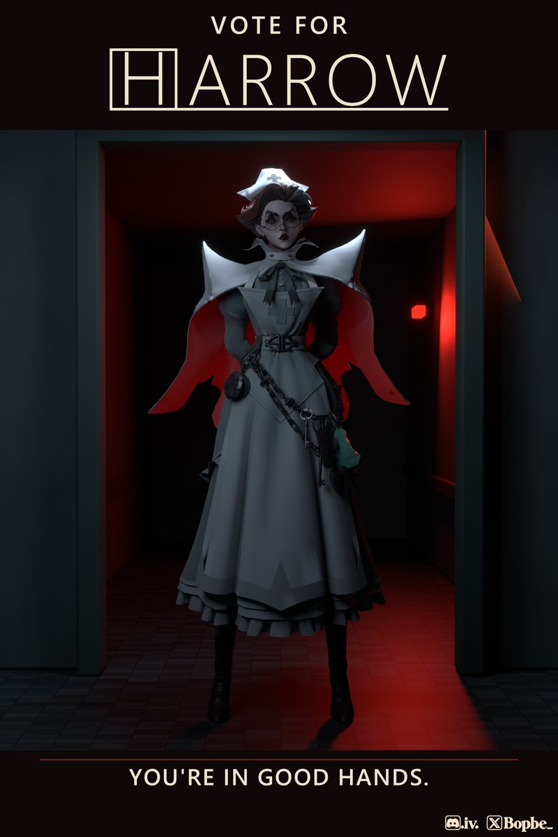 Bopbe_'s tweet photo. Let's get the Harrow sweep going! Go forth and get those votes!

#deadlock #nurseharrow https://t.co/rJh5bLY6qe
