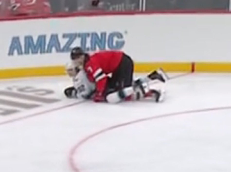 spidaynico's tweet photo. wow i wonder how the devils game is going-oh https://t.co/8BKvEXN4PP