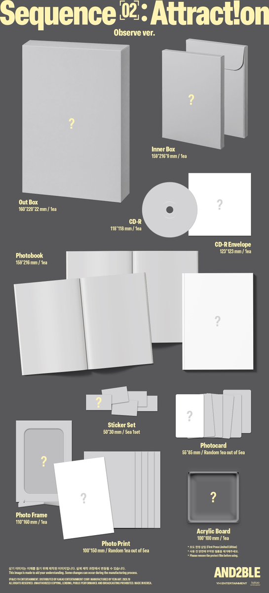 gobyjajan's tweet photo. #ongoingpojajan

[INA GO🇲🇨] OPEN PO AND2BLE 2nd Mini Album "Sequence 02: Attraction"

CLOSE 23/10 12.00 WIB

Weverse
• Photobook ver
400K DP 250K
• Binder ver
545K DP 425K
• Metal Film Keyring ver
460K DP 375K
• N:DVERSE Cable Holder ver
500K DP 425K
• Pocaalbum ver
205K DP 125K

Ktown
• Photobook ver
335K DP 200K
• Binder ver
545K DP 425K
• Metal Film Keyring ver
460K DP 375K
• N:DVERSE Cable Holder ver
380K DP 300K
• Pocaalbum ver
180K DP 100K

🖇https://t.co/3SEdMEnn3V

✅️harga est bersih ina

📍jateng