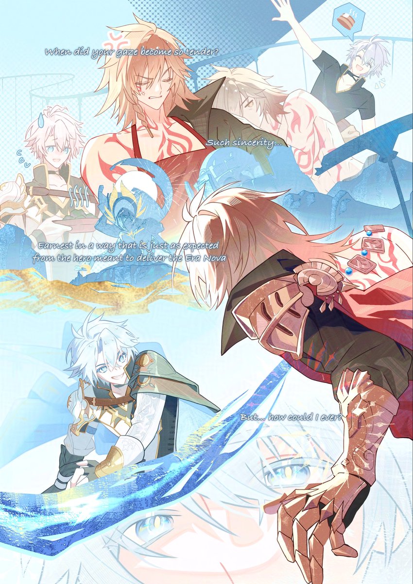 pseudotudou's tweet photo. Here it is! My contribution to the Phaidei zine Elythria! It’s been almost a year since I finished this lol, please enjoy some good ol angst

☀️🍷 (4/6) https://t.co/qGAB8XkCRc
