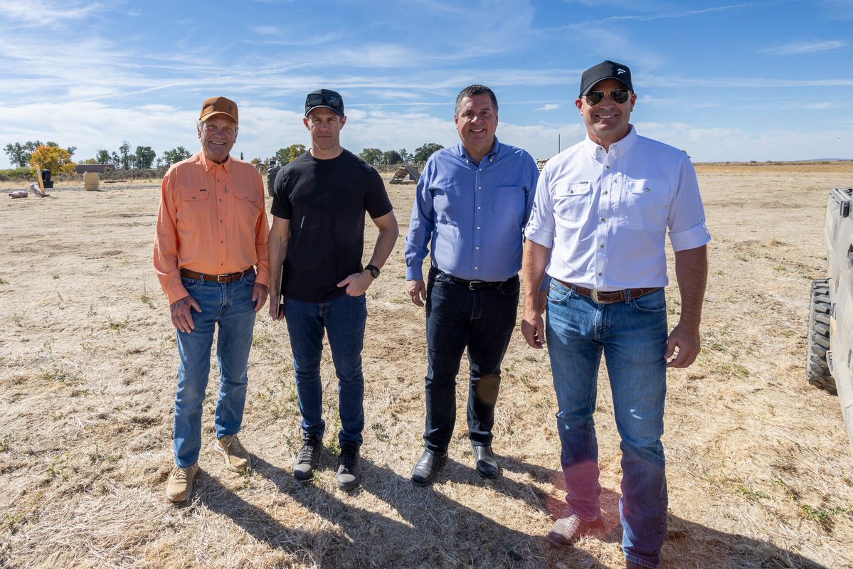 ForterraDefense's tweet photo. At Forterra’s Idaho test range, we push autonomous mission systems through extreme temperatures and unforgiving terrain. @KMVTNews joined @CongMikeSimpson, @RepEllzey, and our CGO @scott_sv to see that work up close.

The autonomy tested here is already powering resupply missions in Ukraine. Unmanned vehicles carry medical supplies, food, and ammunition to the front lines, sustaining operations while keeping soldiers off dangerous routes.

Check out the full story: https://t.co/s7vIKabOql