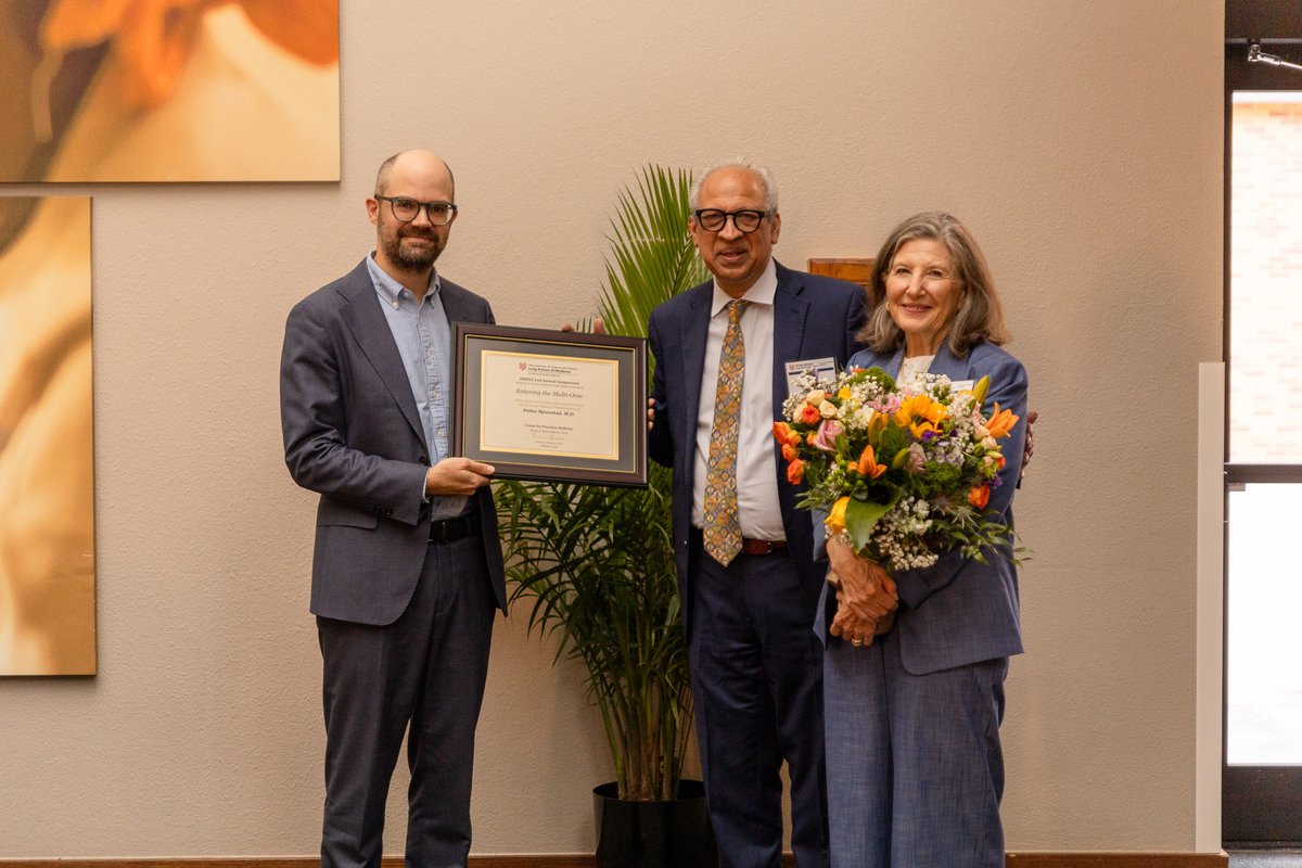 TheLongSOM's tweet photo. Participants and presenters concluded the 2nd Annual Advances in Human Health through Spatial Omics and AI 2026.

The final day featured a VR workshop and keynote honoring late @UTHealthSA President William L. Henrich. His wife, Mary, joined attendees for the keynote. https://t.co/2j97T8VjMZ
