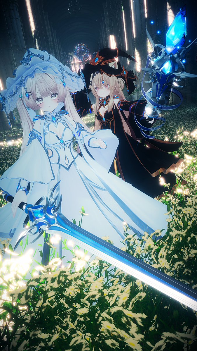 VrcDash's tweet photo. ミル『準備はできた？　ラスボス、もう目の前だよ』
エク『うん…でもミルフィちゃんが隣にいるから、怖くない』
ミル『当然だね。二人の力、見せつけてやろう』
エク『私、ミルフィちゃんと一緒なら、どんなボスでも倒せる』
ミル『それじゃ、私が先陣切る。エクは後ろを頼むよ』 https://t.co/ekVtoESRrf