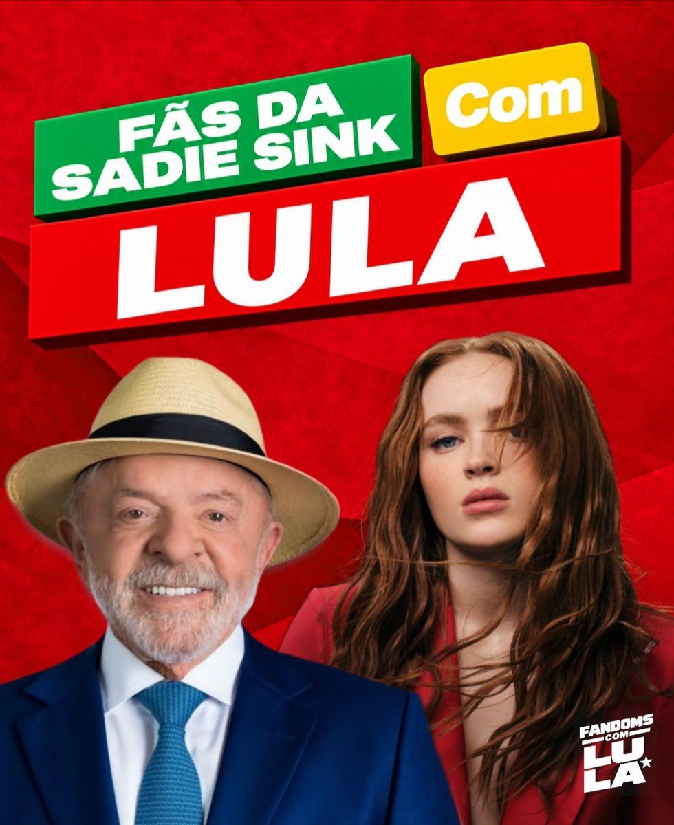 sadiesinkbra's tweet photo. Todos nós estamos passando por um momento crítico na política brasileira. O primeiro turno foi revoltante, e eu sei que todo mundo que realmente se importa com o futuro desse país está triste, preocupado e com raiva. Só que não podemos desistir agora.

Eu, como como mulher, licencianda e estudante de uma faculdade pública, que inclusive está ameaçada caso o outro candidato ganhe (uma de suas propostas é tirar as faculdades públicas do MEC, medida que busca cortar as verbas das universidades do piso constitucional mínimo exigido para a educação) não posso simplesmente ficar quieta.

Sabemos que o outro lado não está pensando em educação, saúde pública, economia ou combate �� corrupção. Eles só pensam neles mesmos.

Não tente mudar o voto de quem já está decidido, com gente ruim e ignorante não se discute. Converse com quem votou em branco e com quem está em dúvida em quem votar. É nesse momento que podemos fazer a diferença.

No dia 25 de outubro, VOTE LULA, VOTE 13. ⭐❤️

#FandomsComLula #EleNão