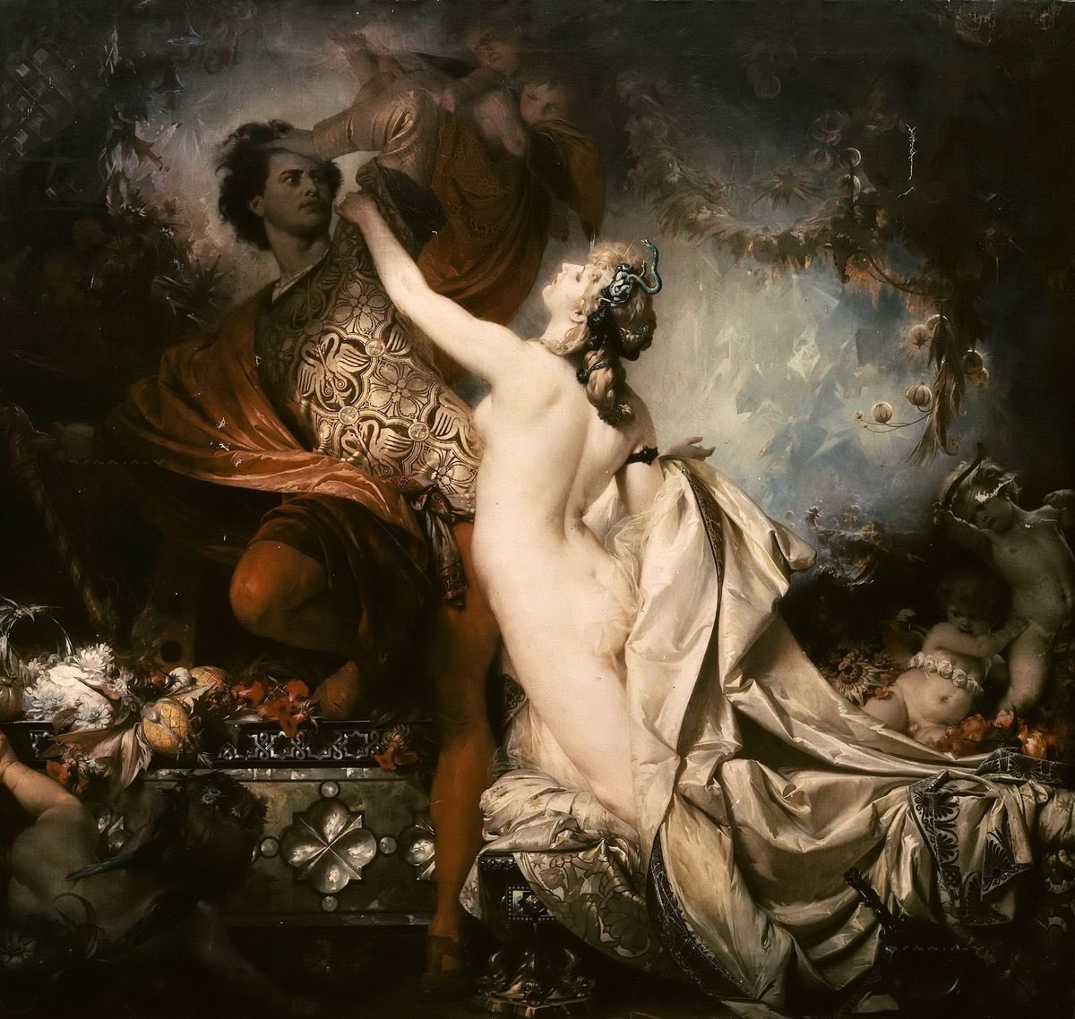 occult__culture's tweet photo. Venus and Tannhäuser, Otto Knille (1873) https://t.co/ZjOBVv0slF