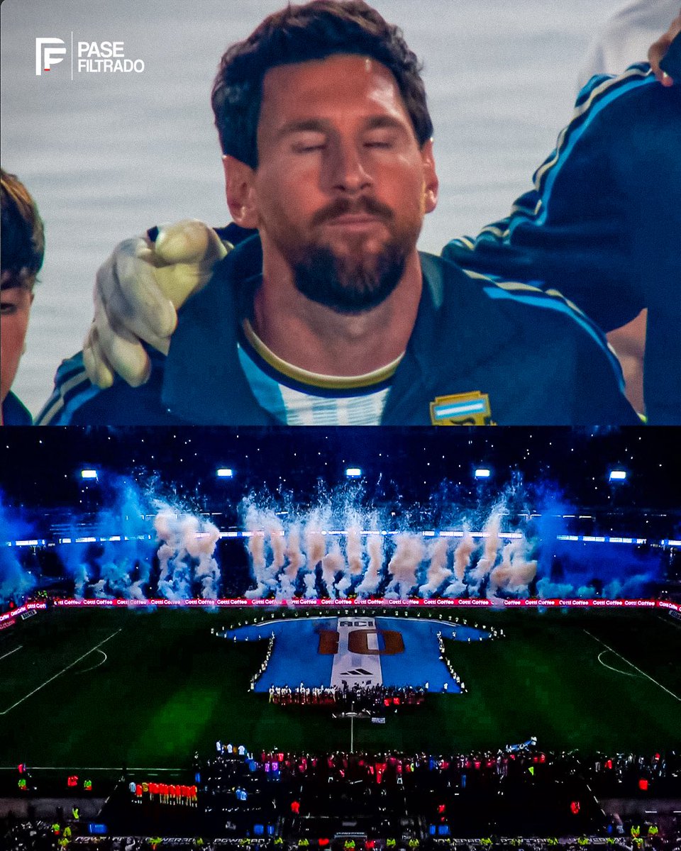 pasefiltradope's tweet photo. Las lágrimas de Messi y Scaloni en el himno nacional de Argentina. El último cántico previo de D10S. ♾️🇦🇷🥹 https://t.co/FZANmnyDbJ