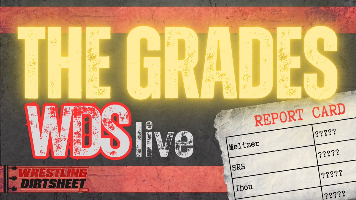 DannyDirtsheet's tweet photo. The first ever Wrestling Dirtsheet LIVE starts in just under a half hour featuring the grand opening of the website and grade reveals for @Fightful @BackupHangman @PWInsidercom @FalseFinishHQ @WrestleVotes and, of course, @davemeltzerWON! Don't miss it! 8pm est! https://t.co/UgWaYSmiXT