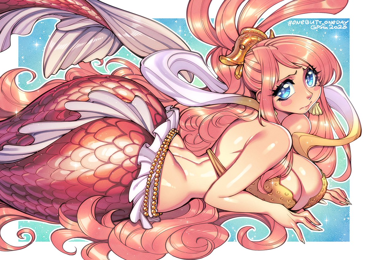 ArtGofa's tweet photo. #OneButt_OneDay 2026🍑

✨DAY 17 - Shirahoshi https://t.co/V0Qrd5corL