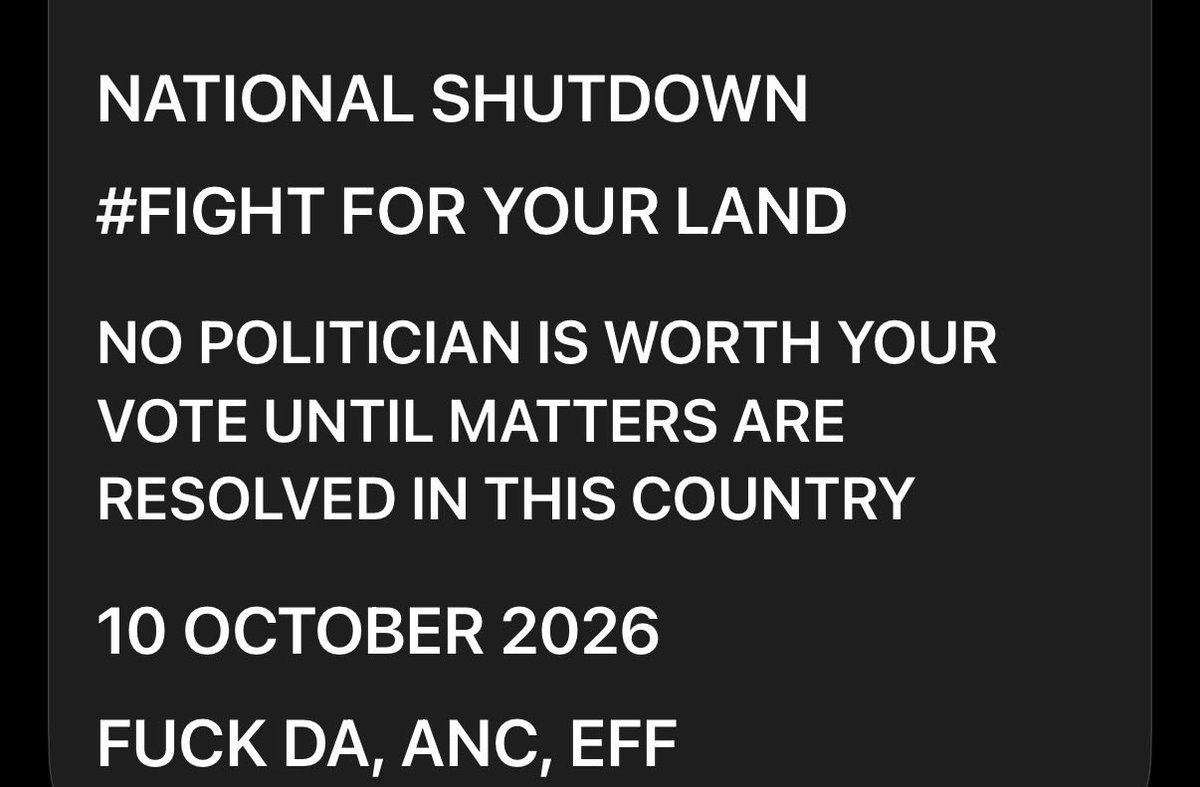 Bigsteveln06's tweet photo. @Leelikechinese @Malatjie_ You’re gonna cry, you’re gonna cry for your family,relatives and friends. On the 9th -10th October you’re gonna see hell in South Africa. F ANC,DA,EFF. Everything they own is going to burn down. All the buildings, everything and these constitutional structures https://t.co/PbKkFrDkBR
